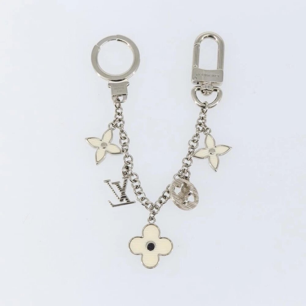 LOUIS VUITTON Bijoux Sac Chainne Fleur De Epi Bag Charm M65110 LV Auth 145597 - Picture 4 of 11